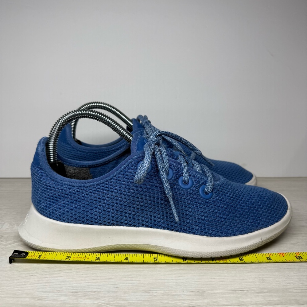 Allbirds Tree Runners TR Running Shoes Blue Women’s Size 8 - Picture 4 of 7